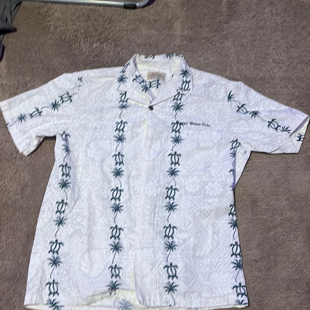 White collared shirt